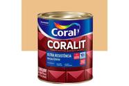 Tinta Esmalte Sintético Premium Brilhante Coralit Tradicional Creme 900ml