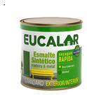 Tinta Esmalte Sintético Preto Brilhante 1/16 (225ml) - Eucalar