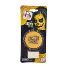 Tinta Facial Amarela Horror Make com Esponja Maquiagem Artística Halloween