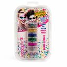 Tinta Facial Gel 6 Cores Glitter 5008 Tinta Facial Gel 6 Cores Glitter 5008