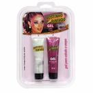Tinta Facial Gel Glitter 30g Per/ros 2un 4039 Tinta Facial Gel Glitter 30g Per/ros 2un 4039