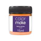 Tinta Facial Líquida Laranja Neon - 15ml