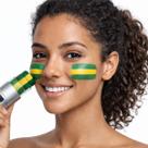 Tinta Facial Torcida Brasil Copa do Mundo Eleições Festas Tinta Facial Torcida Brasil Copa do Mundo Eleições Festas