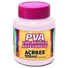 Tinta Fosca para Artesanato PVA 100ml Rosa Bebê Acrilex