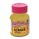 Tinta Fosca PVA 37ml AMARELO OCRE Acrilex