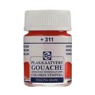 Tinta Gouache Extra Fine Vermilion 16ml Talens 08163112
