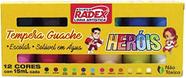Tinta Guache 015Ml 12 Cores