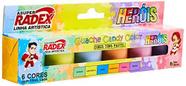 Tinta Guache 015Ml 6 Cores Candy Color