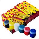 Tinta Guache 15ml 10 Caixas C/06 Cores Alcalex Pintar Escolar