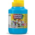 Tinta Guache 250ML Azul Celeste Pacote com 3 Unidades