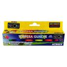 Tinta Guache 6 Cores Neon 15ml - Acrilex Tinta Guache 6 Cores Neon 15ml - Acrilex