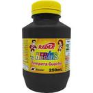 Tinta Guache Escolar 250ml cor Preto Radex