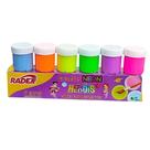 Tinta Guache Neon 6 Cores Radex Tinta Guache Neon 6 Cores Radex