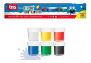 Tinta Guache Pote 15ml Caixa 6 Cores Tons Clássicos - Tris