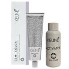 Tinta Keune Semi Color 6.1 Louro Escuro Cinza + Activator