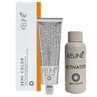 Tinta Keune Semi Color 7.44 Louro Med Cobre Int + Activator Tinta Keune Semi Color 7.44 Louro Med Cobre Int + Activator