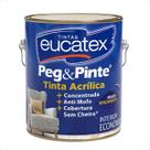 Tinta latex eucatex peg pinte acrilico branco 3600ml