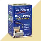 Tinta latex eucatex peg pinte acrilico marfim angola 18l