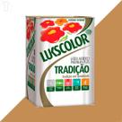 Tinta latex lukscolor tradicao acrilico fosco 18l amarelo terra