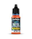 Tinta Lavada Vallejo Ferrugem Escura 17ml para Aerógrafo
