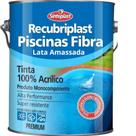 Tinta Membrana Líquida Azul Para Piscina De Fibra Recubriplast 3,6L Tinta Membrana Líquida Azul Para Piscina De Fibra Recubriplast 3,6L