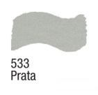 Tinta Metal Colors Acrílica Metálica 37ml - Acrilex 533 - Prata