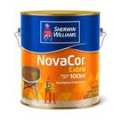 Tinta Novacor Extra Fosco Amarelo Sol - Galão 3,6 Litros - Resina Acrílica - Base dÁgua