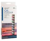 Tinta Óleo Sinoart 12ml Com 12 Cores Sfp007 Tinta Óleo Sinoart 12ml Com 12 Cores Sfp007