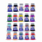 Tinta P/ Tecido Fosca Kit C/ 20 Cores Sortidas Acrilex Tinta P/ Tecido Fosca Kit C/ 20 Cores Sortidas Acrilex