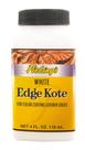 Tinta para bordas de couro Fiebing's Edge Kote branca 118 ml