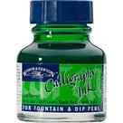 Tinta para Caligrafia Winsor & Newton 30ml Leaf Green, Winsor & Newton, 1111341, Leaf Green Tinta para Caligrafia Winsor & Newton 30ml Leaf Green, Winsor & Newton, 1111341, Leaf Green