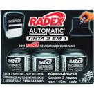 Tinta para Carimbo 40ML Preta Automático Caixa com 03