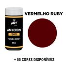 Tinta para Couro 90ml Amycron Sapatos Bolsas Volante Banco Sofá Calçados Cadeira