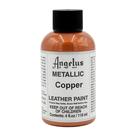 Tinta para couro Angelus Metallic Copper 118 ml