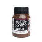 tinta para couro marrom shake paint sapatos e jaquetas