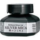 Tinta Para Desenho Zig Kuretake 60ml Silver Mica