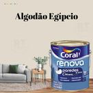 Tinta Para Parede Acrílica Coral Renova Cor Marrom 3,2l Lavável Premium Antimofo.