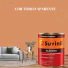 Tinta Para Parede Acrílica Laranja Suvinil Clássica 800ml Premium Antimofo