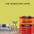 Tinta Para Parede Acrílica Suvinil Clássica 800ml Cor Amarelo Lavável Premium Cor Amarelo Caju/Cor Amarelo Colonial.