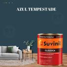 Tinta Para Parede Azul Suvinil Clássica 800ml Cor Premium Cor Azul Céu/Cor Azul Tempestade