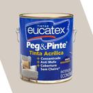 Tinta para parede Peg Pinte 3,6L Sem Cheiro Anti Mofo Eucatex