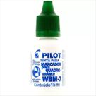 Tinta para quadro branco Pilot WBM-7 verde 15ml