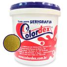Tinta para Serigrafia Colordex Metalcolor Ouro 1Kg - Alta Qualidade