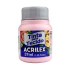 Tinta para Tecido Acrilex 37ml Rosa Bebê tie dye Artes