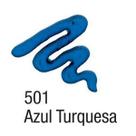 Tinta Para Tecido Acripuff Acrilex 35ml 501 - Azul Turquesa Tinta Para Tecido Acripuff Acrilex 35ml 501 - Azul Turquesa