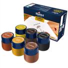 Tinta para tecido BLUEBIRD 6 unidades perolada 25 ml Tinta para tecido BLUEBIRD 6 unidades perolada 25 ml