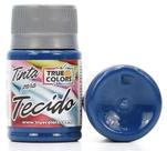 Tinta para tecido cor 1183 - azul marinho - 37 ml - true colors