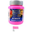Tinta para Tecido Fosca 250ml Acrilex - Rosa Tinta para Tecido Fosca 250ml Acrilex - Rosa