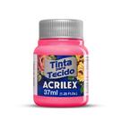 Tinta para tecido fosca 37ml acrilex