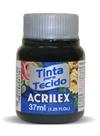 Tinta para tecido fosca 37ml acrilex
